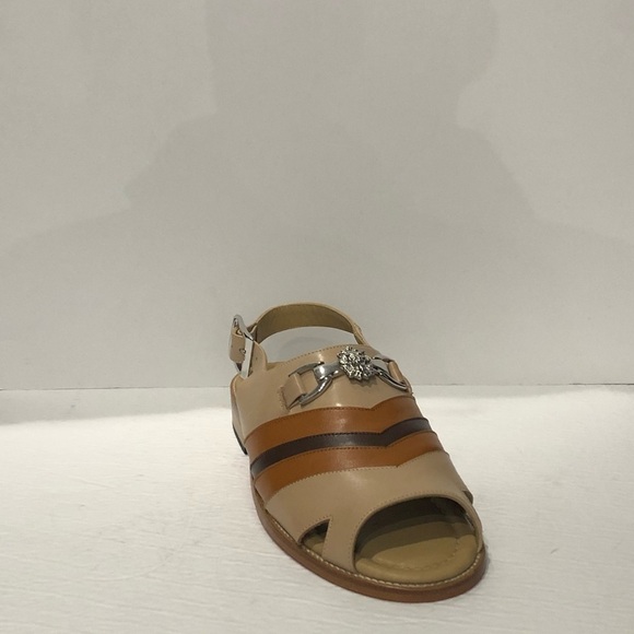 Emilio Franco sandal slip on Italian leather - Picture 1 of 5